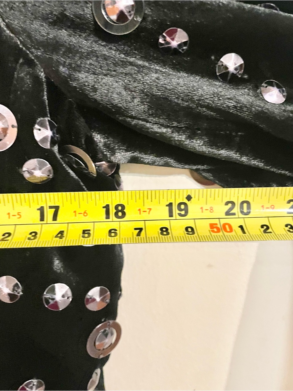 Vintage Newport News Black Embellished Blazer with Metallic Studs Sz 6- EUC - Picture 9 of 11